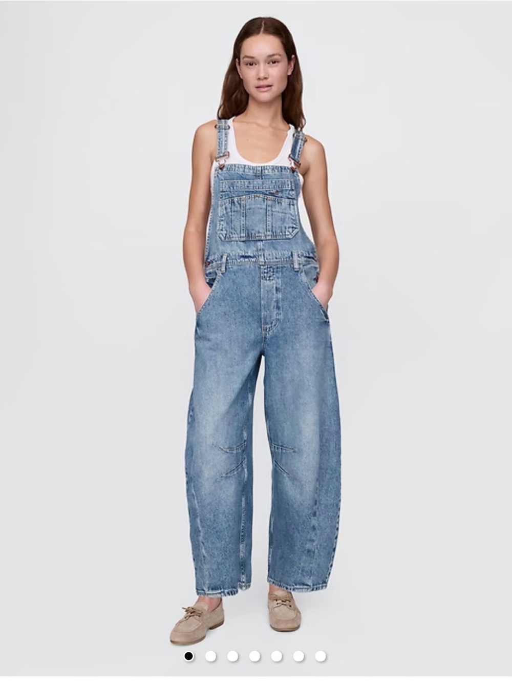 Brand New Gap Barrel Leg Overalls Online